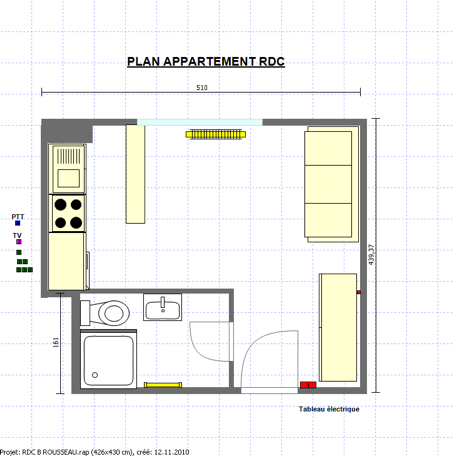 plan appartement f1